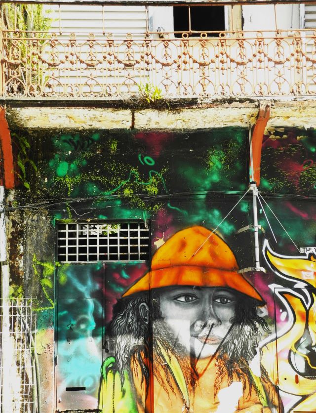 graffiti - street art avenue - point a pitre - guadeloupe - france