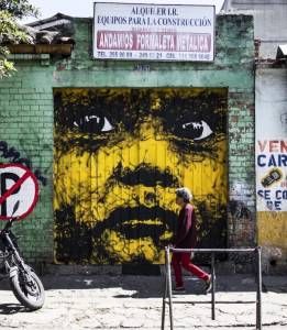 dolor 87 - street art avenue - bogota - colombie