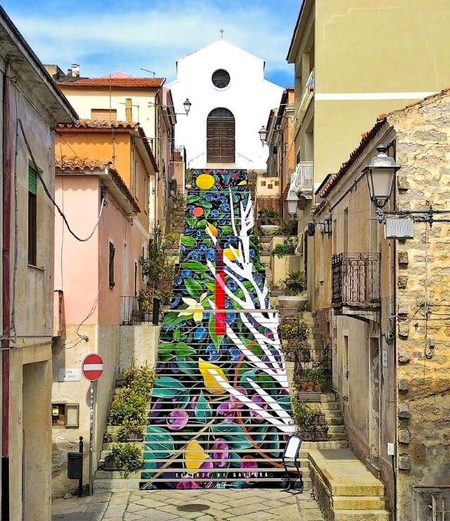 fabio petani - street art avenue - arzachena - sardaigne