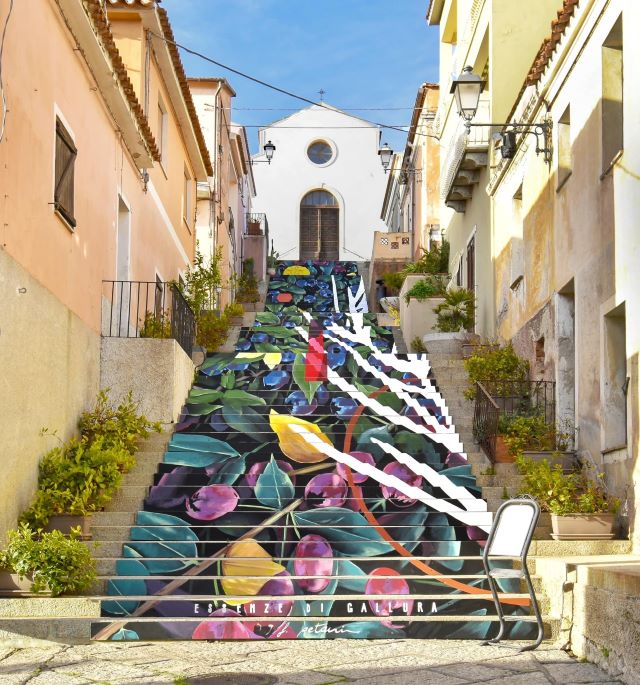 fabio petani - street art avenue - arzachena - sardaigne
