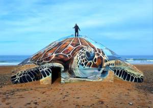 blesea - street art avenue - biville - france