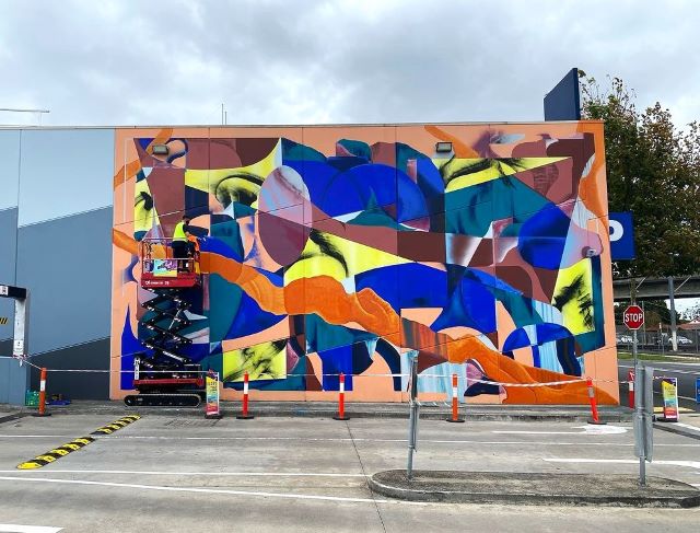 ursh - street art avenue - frankston - australie