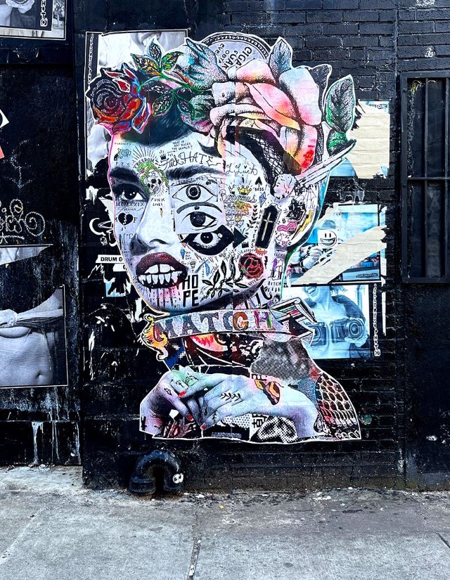 stikki peaches - street art avenue - new york city - usa