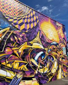 sofles - street art avenue - palmerston - iles cook