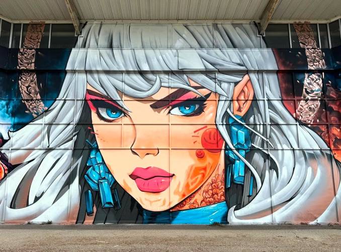 sofles - street art avenue- leicester - angleterre