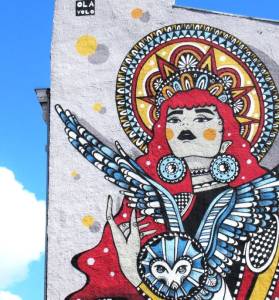 ola volo - street art avenue - roubaix - france