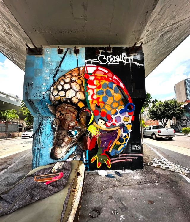 bordalo ii - street art avenue - sao paulo - brésil