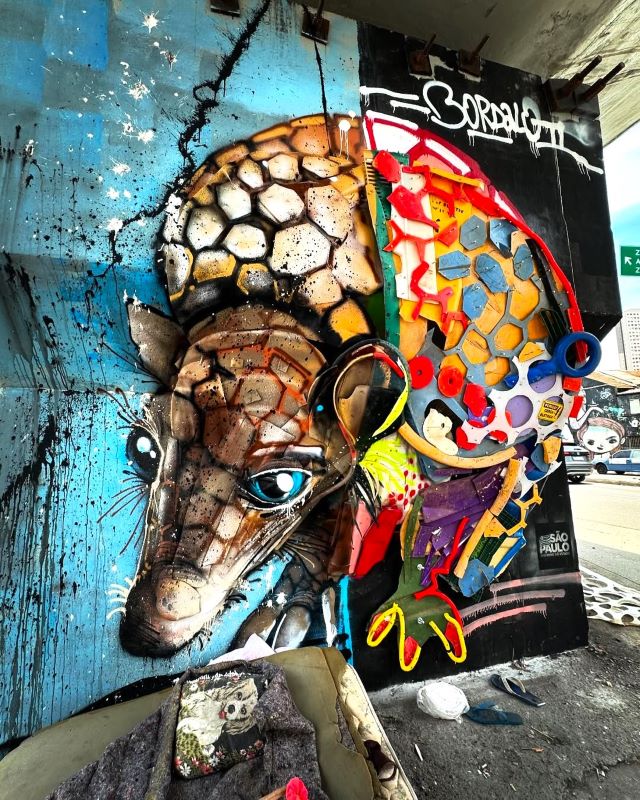 bordalo ii - street art avenue - sao paulo - brésil