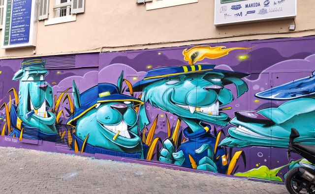 gamo - street art avenue - marseille - france