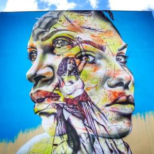 steek oner - street art avenue - fort de france - martinique - france