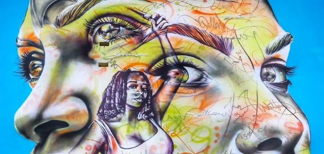 steek oner - street art avenue - fort de france - martinique - france