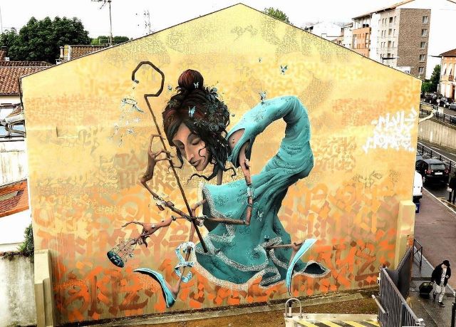 maye - street art avenue - toulouse - france