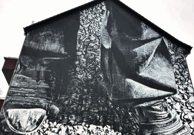 ecb - hendrik beikirch - street art avenue - dusseldorf - allemagne