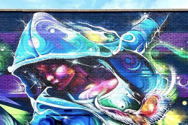 mr cenz - street art avenue - glasgow - ecosse - uk