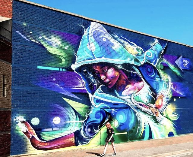 mr cenz - street art avenue - glasgow - ecosse - uk