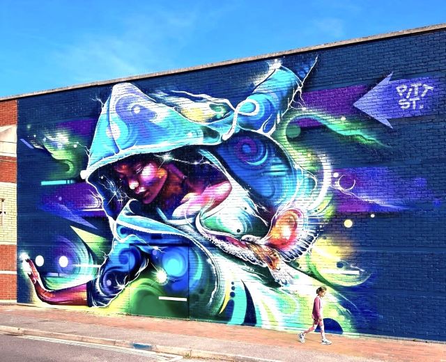 mr cenz - street art avenue - glasgow - ecosse - uk