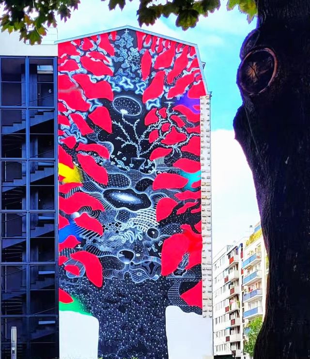 philippe baudelocque - street art avenue - paris - france