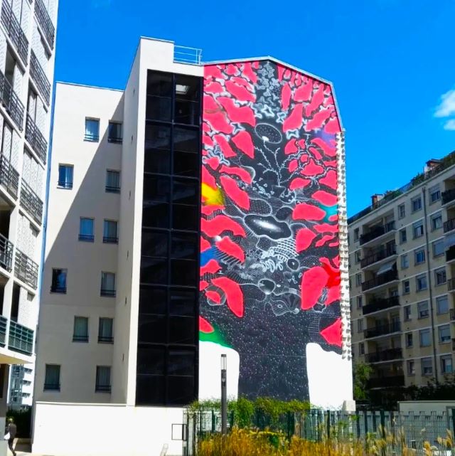 philippe baudelocque - street art avenue - paris - france