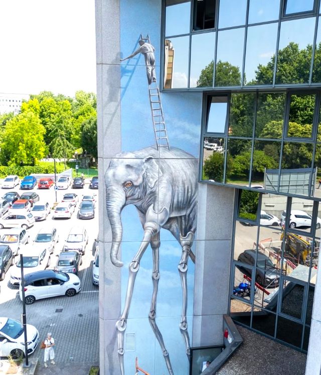 giulio masieri - street art avenue - padoue - italie