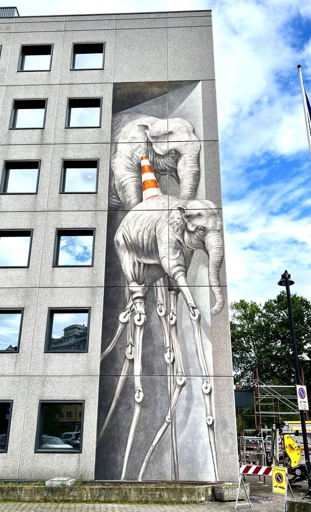giulio masieri - street art avenue - padoue - italie