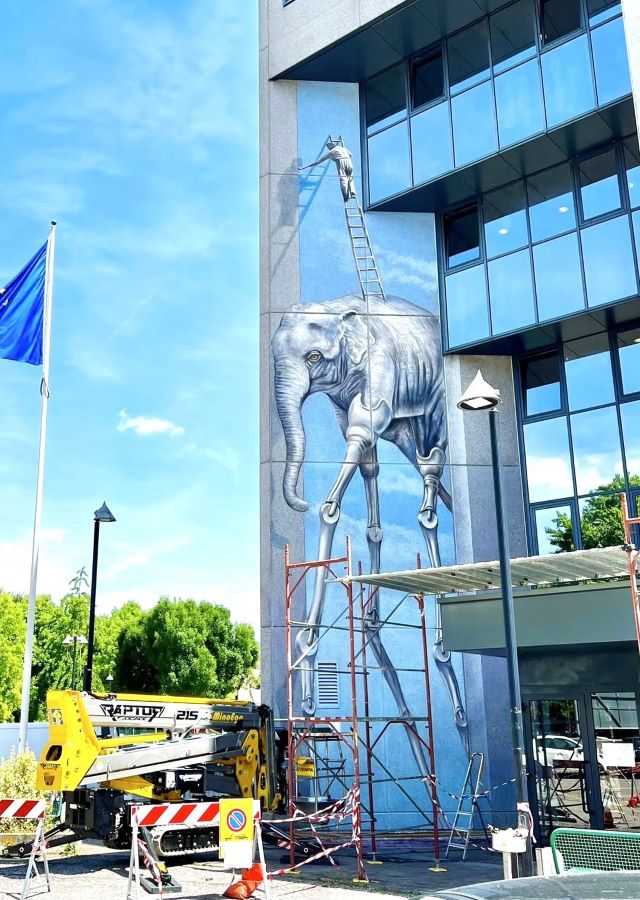 giulio masieri - street art avenue - padoue - italie