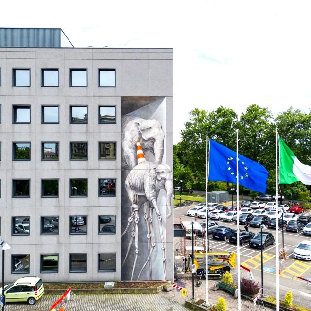 giulio masieri - street art avenue - padoue - italie