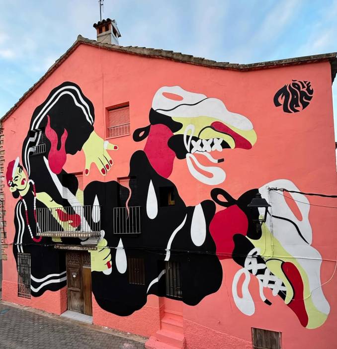 marie balbinot - street art avenue - fanzara - espagne