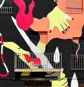 marie balbinot - street art avenue - fanzara - espagne