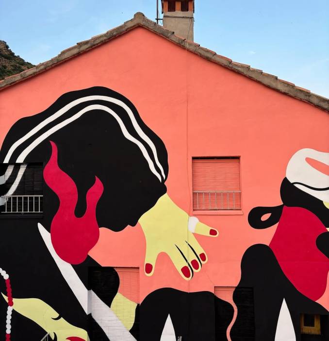 marie balbinot - street art avenue - fanzara - espagne
