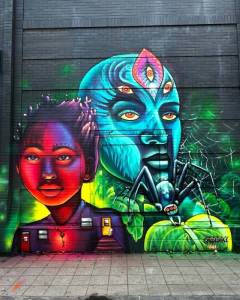 shalak attack - street art avenue - hamilton - canada