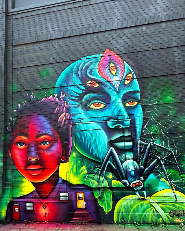 shalak attack - street art avenue - hamilton - canada