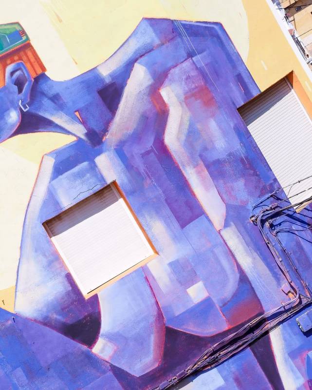 dan bonssai - street art avenue - iniesta - espagne