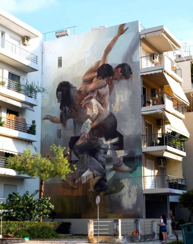 guido palmadessa - street art avenue - patras - grece