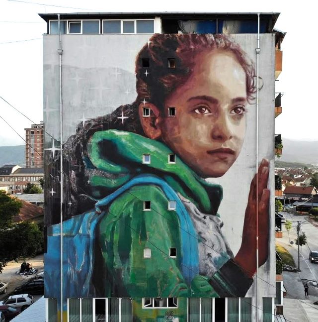 guido palmadessa - street art avenue - kosovo