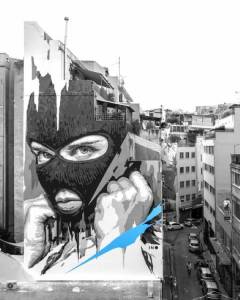 ino - street art avenue - athenes - grece