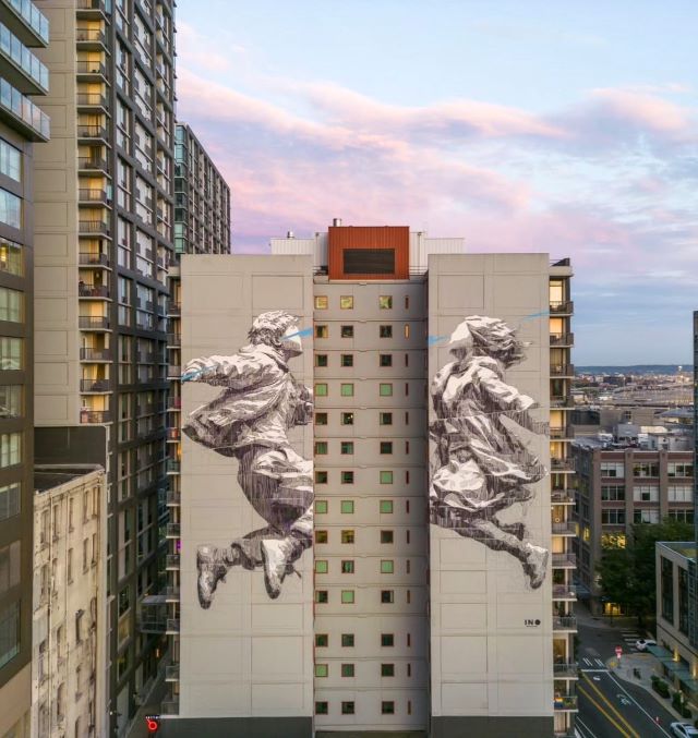 ino - street art avenue - seattle - usa