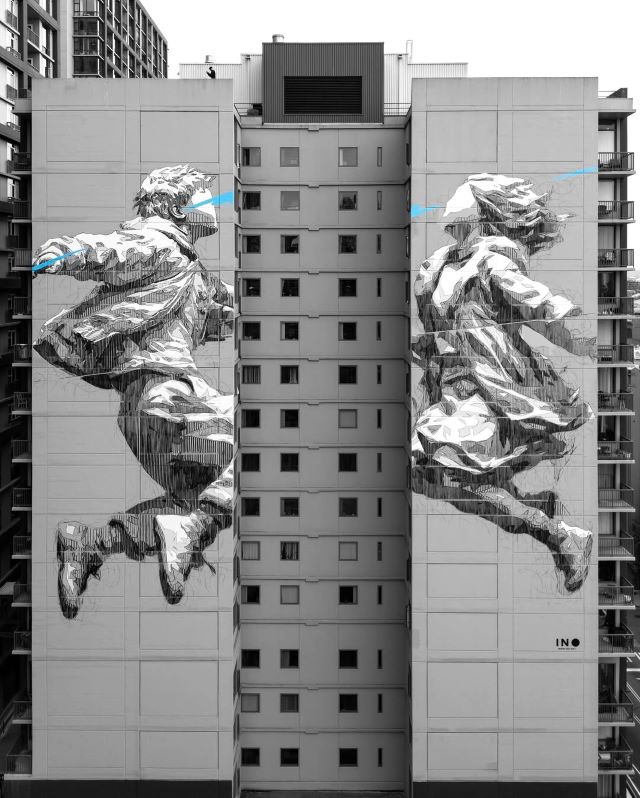 ino - street art avenue - seattle - usa