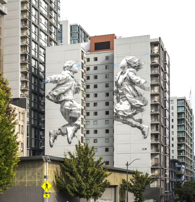 ino - street art avenue - seattle - usa