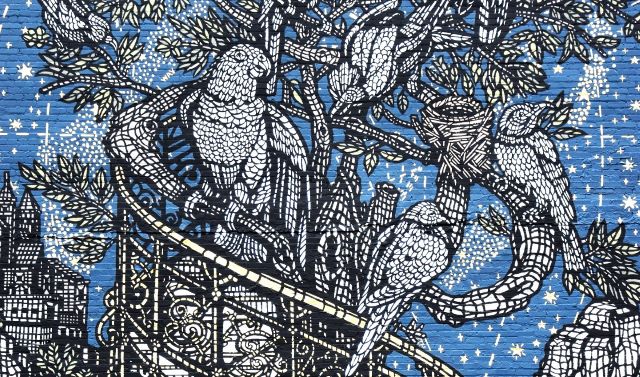 monkeybird - street art avenue - montgomery - usa