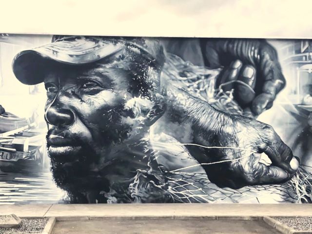 aero - street art avenue - cotonou - benin