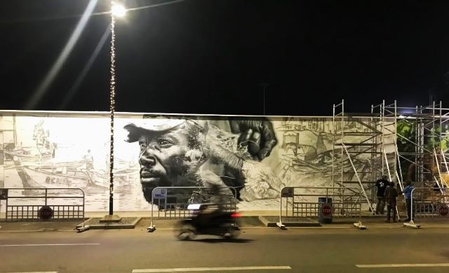 aero - street art avenue - cotonou - benin
