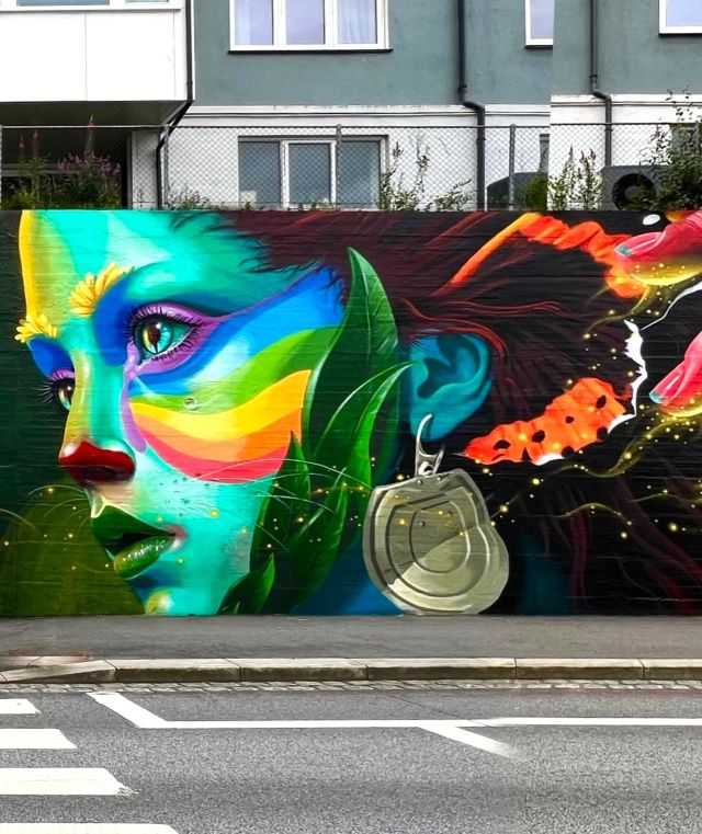 m.u.m - street art avenue - bergen - norvège