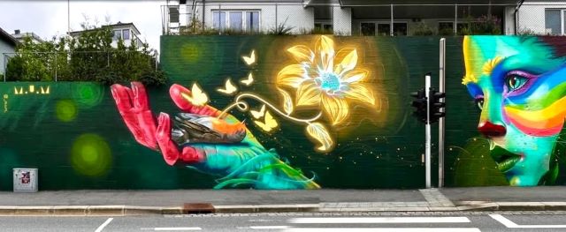 m.u.m - street art avenue - bergen - norvège