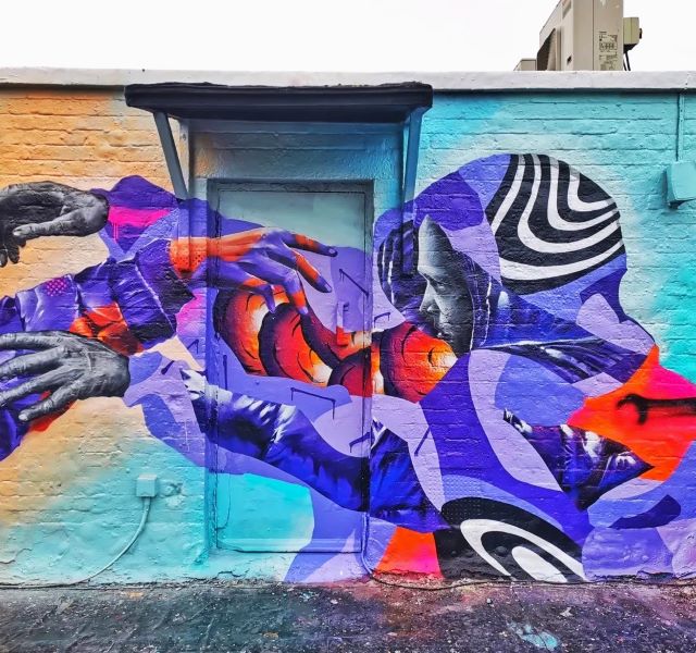 reves one - sidok - street art avenue - londres - angleterre