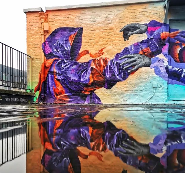 reves one - sidok - street art avenue - londres - angleterre