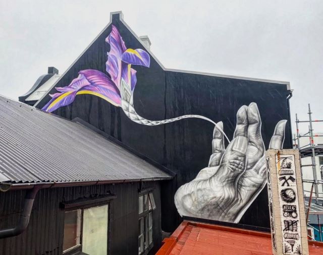 caratoes - street art avenue - reykjavik - islande