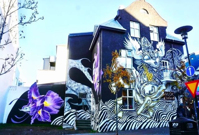 caratoes - street art avenue - reykjavik - islande