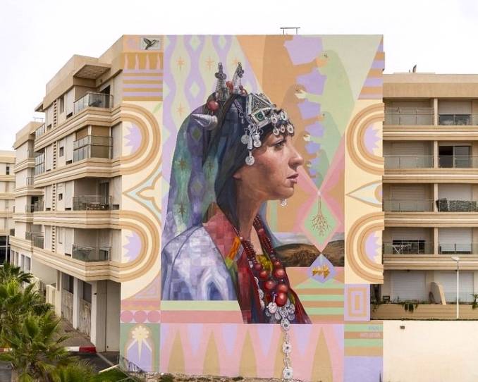 decertor - street art avenue - agadir - maroc