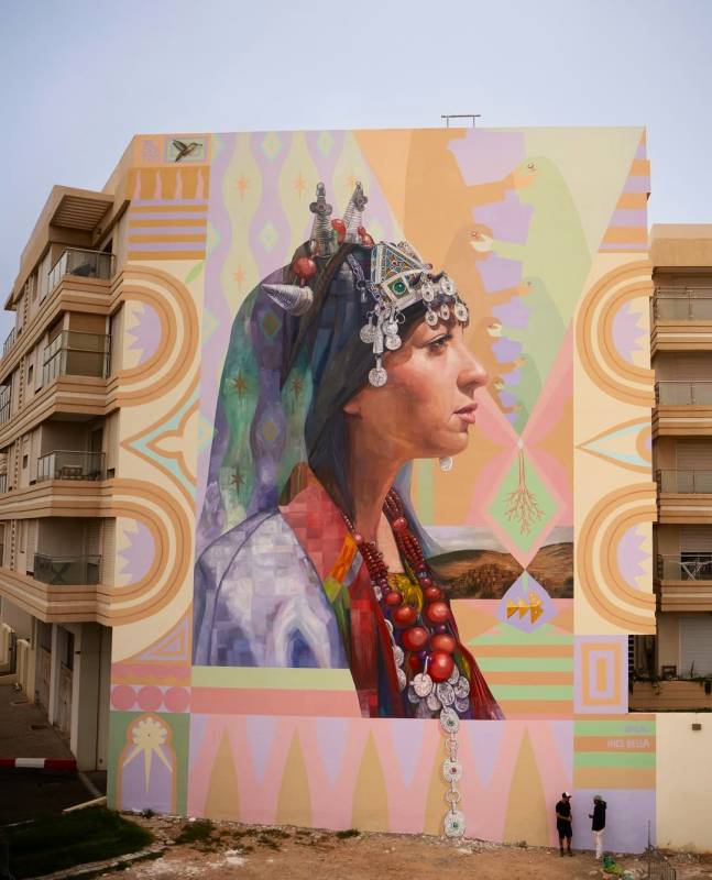 decertor - street art avenue - agadir - maroc
