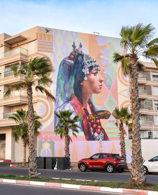 decertor - street art avenue - agadir - maroc